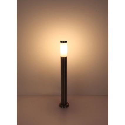 Globo - Venkovní lampa 1xE27/23W/230V IP44 80 cm lesklý chrom