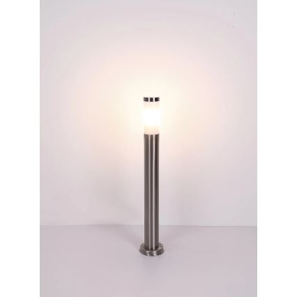 Globo - Venkovní lampa 1xE27/23W/230V IP44 80 cm lesklý chrom