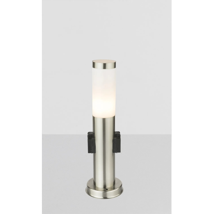 Globo - Venkovní lampa s 2 zásuvkami 1xE27/23W/230V IP44