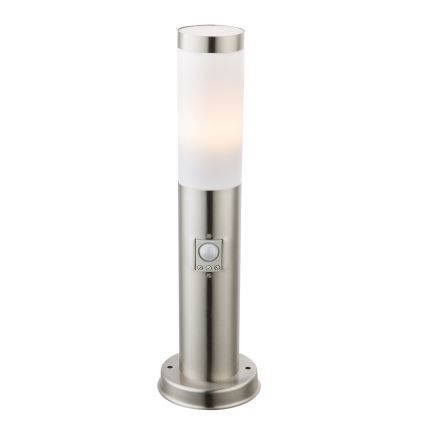 Globo - LED Venkovní lampa se senzorem 1xE27/8,8W/230V IP44