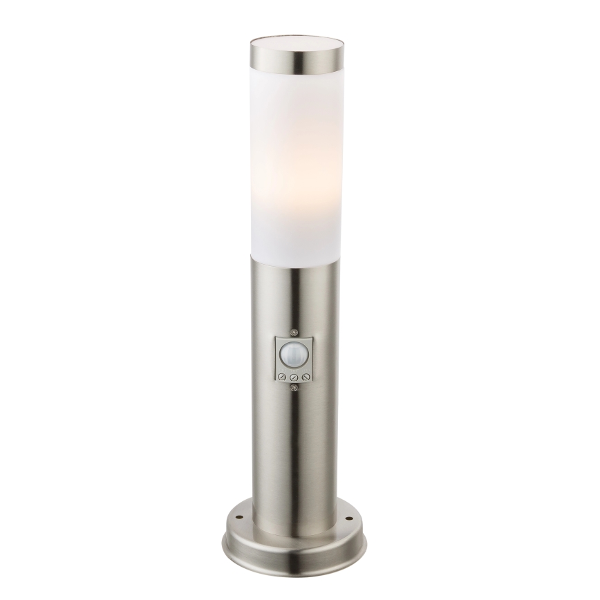 Globo - LED Venkovní lampa se senzorem 1xE27/8,8W/230V IP44