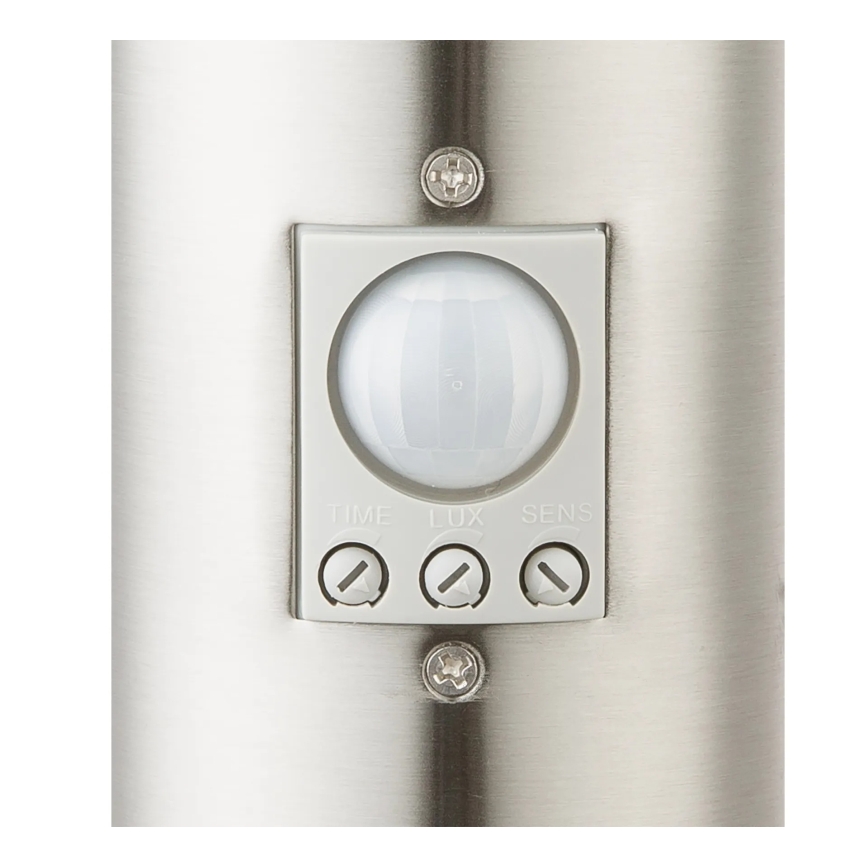 Globo - LED Venkovní lampa se senzorem 1xE27/8,8W/230V IP44