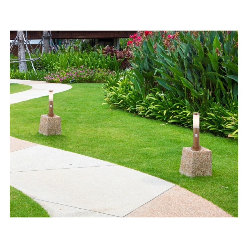 Globo - Venkovní lampa se senzorem 1xE27/15W/230V 45 cm IP44