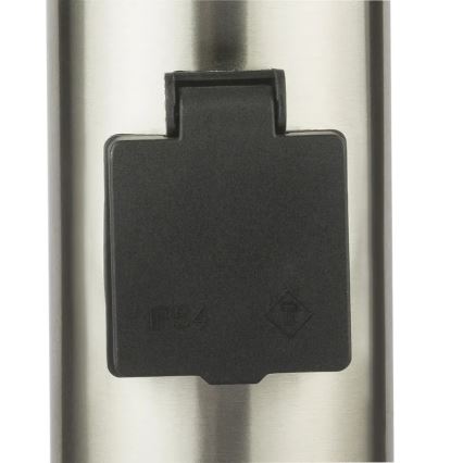 Globo 3159KLED - LED Venkovní lampa se zásuvkou BOSTON LED/9W/230V IP44