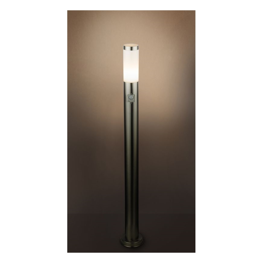 Globo - Venkovní lampa se senzorem 1xE27/60W/230V 110 cm IP44