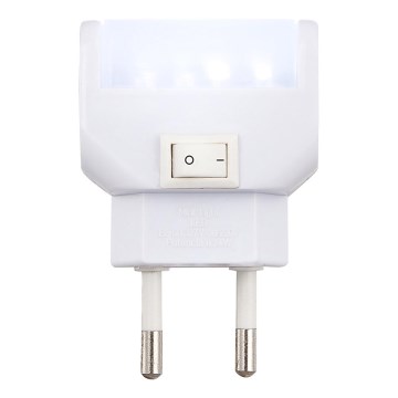 GLOBO 31908 - LED orientační svítidlo s vypínačem CHASER LED 4xLED/0,24W/13V GLOBO 31908 - LED orientační svítidlo s vypínačem CHASER LED 4xLED/0,24W/13V