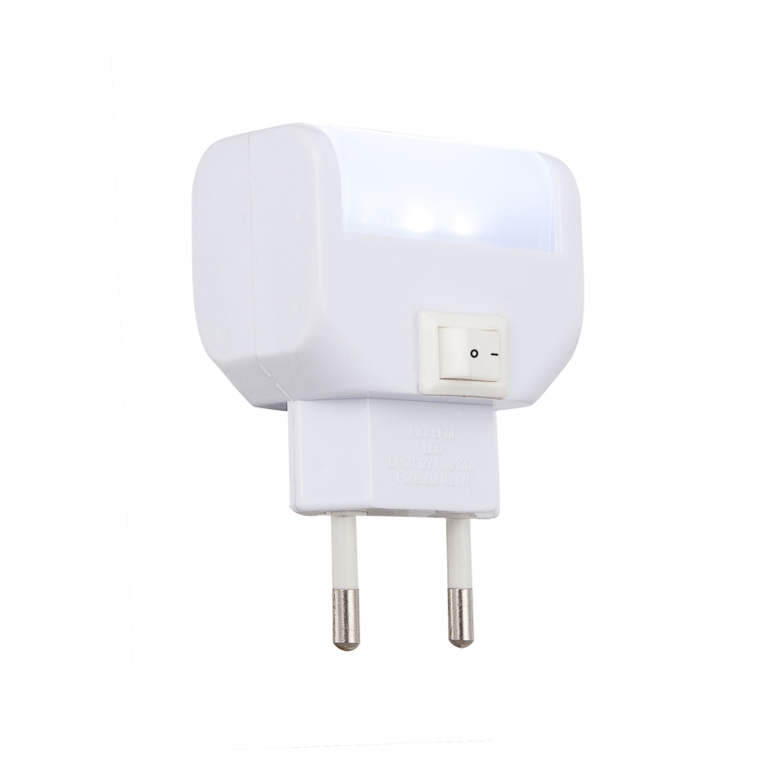 Globo - LED Orientační svítidlo s vypínačem LED 4xLED/0,24W/13V