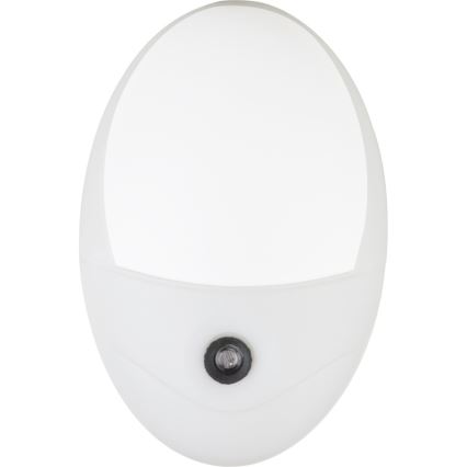 Globo - LED Orientační svítidlo se senzorem do zásuvky 4xLED/0,6W/230V 6500K