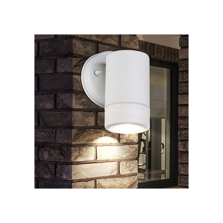 GLOBO 32004-1 - LED Venkovní nástěnné svítidlo COTOPA 1xGU10/4W/230V IP44 bílá