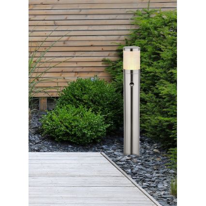 Globo - Venkovní lampa se senzorem 1xE27/60W/230V 80 cm