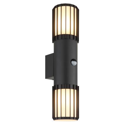 Globo - Venkovní nástěnné svítidlo se senzorem 2xE27/15W/230V IP54