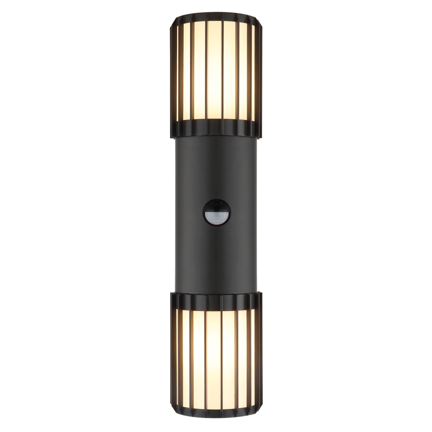 Globo - Venkovní nástěnné svítidlo se senzorem 2xE27/15W/230V IP54