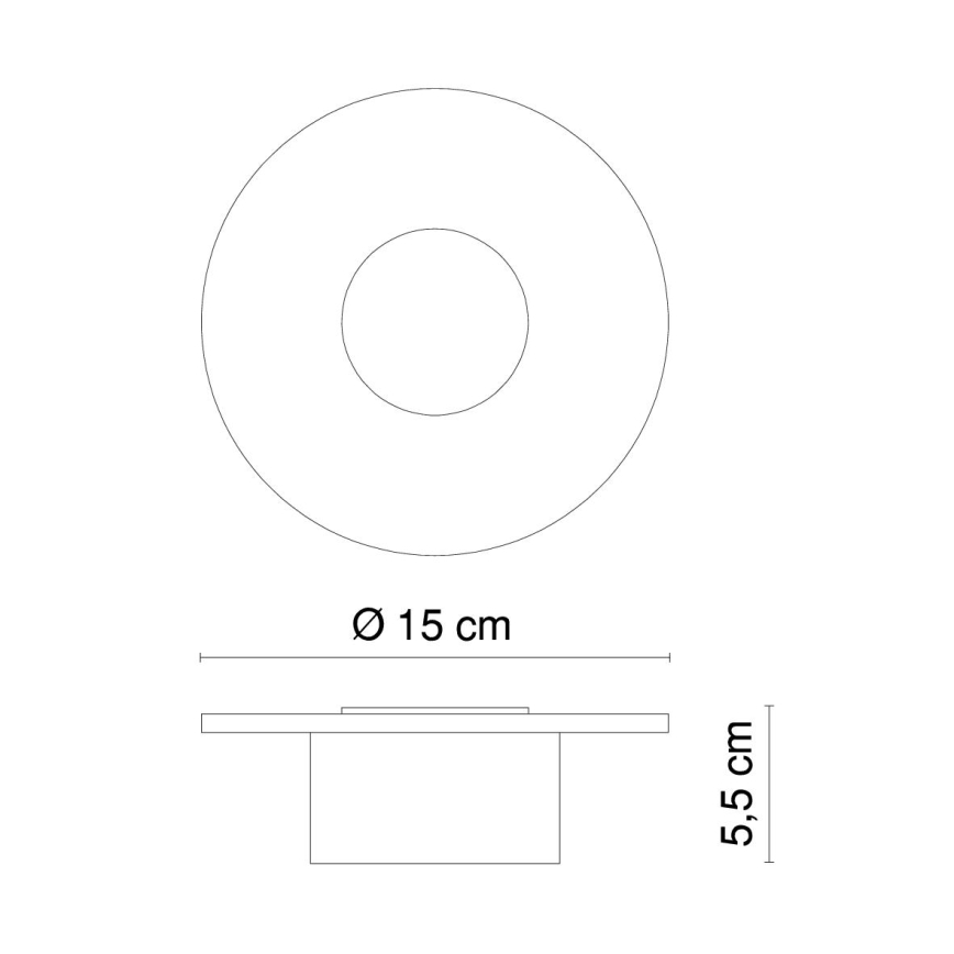 GLOBO 32401 - LED Venkovní svítidlo DANA 10xLED/0,06W/3V