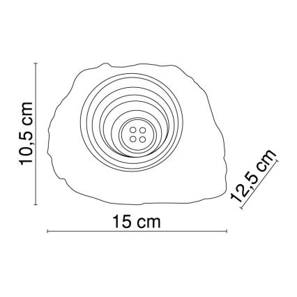 Globo - SADA 3x LED Solární svítidlo LED/1,2V IP44 600 mAh