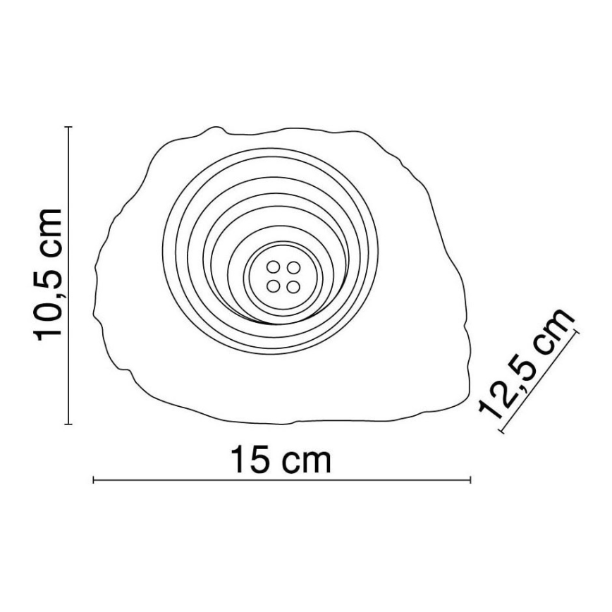 Globo - LED Dekorativní solární svítidlo 4xLED/0,06W/1,2V IP44 200 mAh
