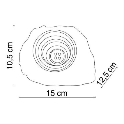 Globo - LED Dekorativní solární svítidlo 4xLED/0,06W/3,2V IP44