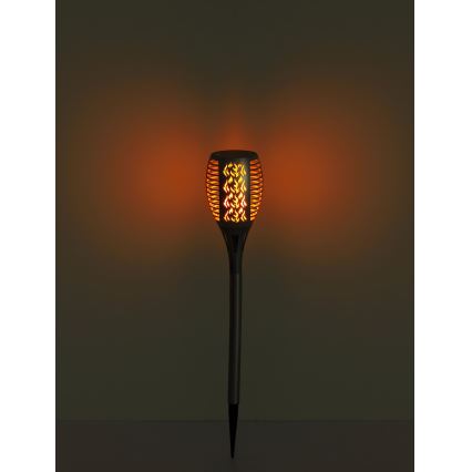 Globo - LED Solární svítidlo LED/3,6W/3V 1800K IP44 lesklý chrom