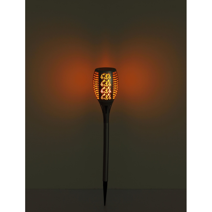 Globo - LED Solární svítidlo LED/3,6W/3V 1800K IP44 lesklý chrom