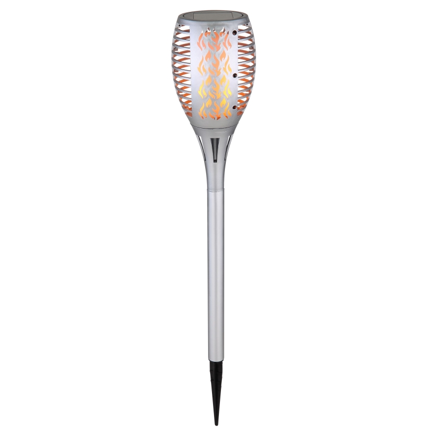 Globo - LED Solární svítidlo LED/3,6W/3V 1800K IP44 lesklý chrom