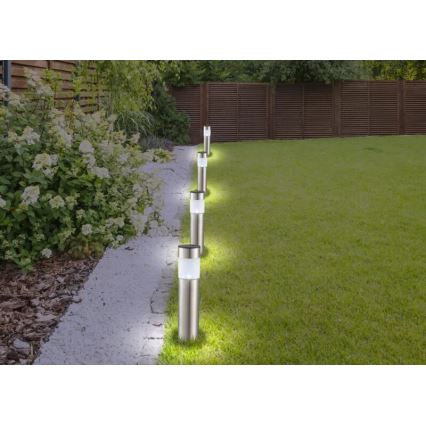 Globo - SADA 4x LED Solární lampa LED/0,07W/3V IP44 600 mAh