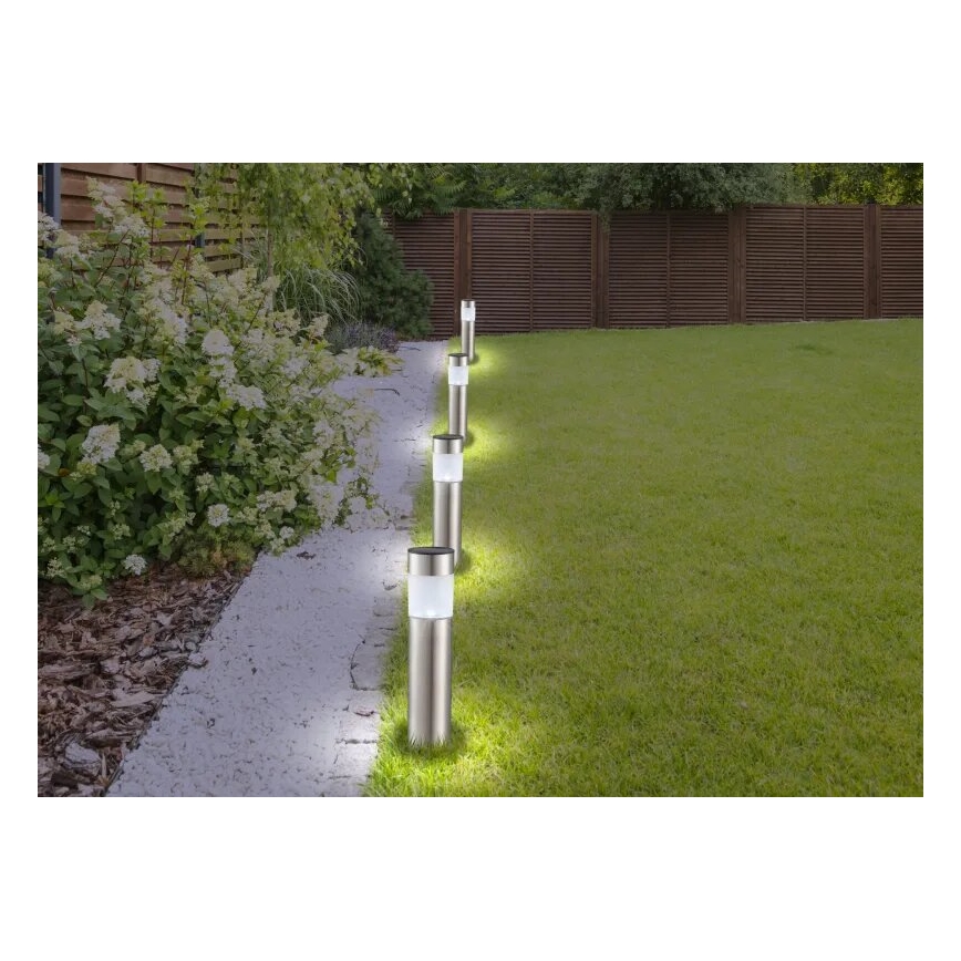 Globo - SADA 4x LED Solární lampa LED/0,07W/3V IP44 600 mAh