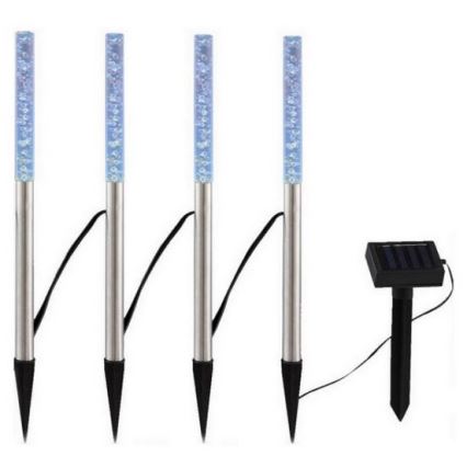 Globo - SADA 4x LED Solární svítidlo 4xLED/0,07W IP44 600 mAh