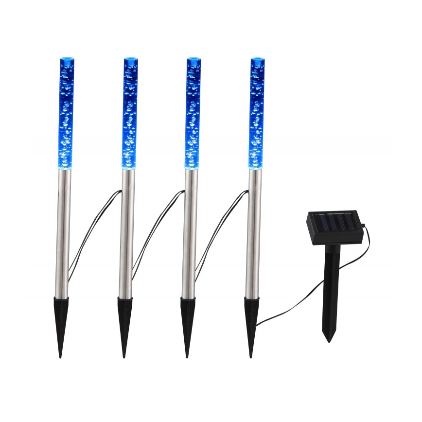 Globo - SADA 4x LED Solární svítidlo 4xLED/0,07W IP44 600 mAh