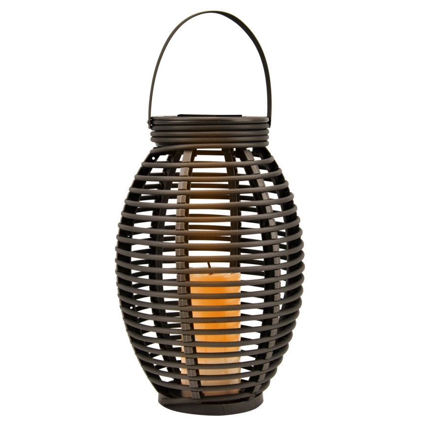 Globo - LED Solární svítidlo LED/0,06W/3,2V IP44 200 mAh ratan