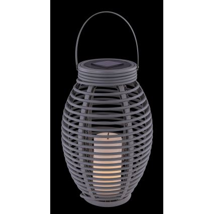 Globo - LED Solární svítidlo LED/0,06W/3,2V IP44 200 mAh ratan