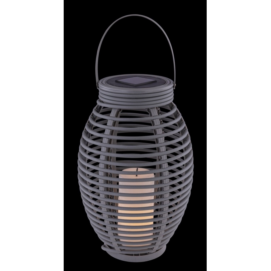 Globo - LED Solární svítidlo LED/0,06W/3,2V IP44 200 mAh ratan