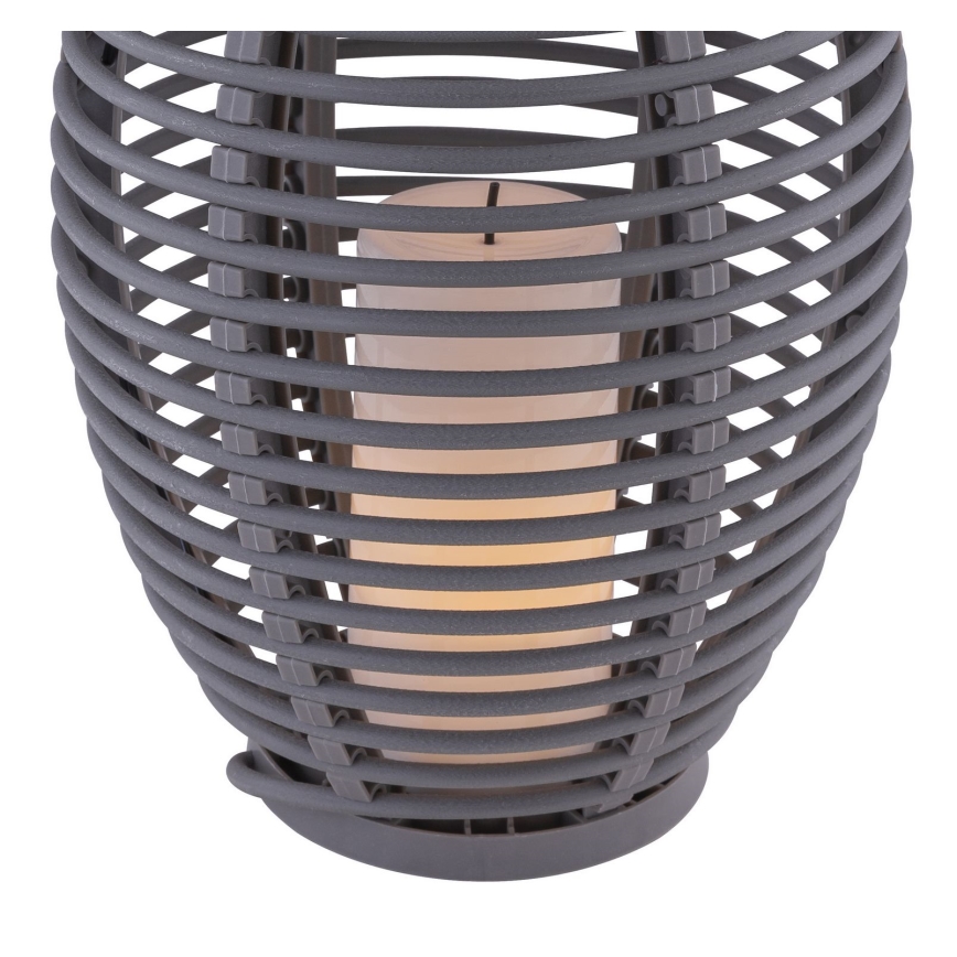 Globo - LED Solární svítidlo LED/0,06W/3,2V IP44 200 mAh ratan