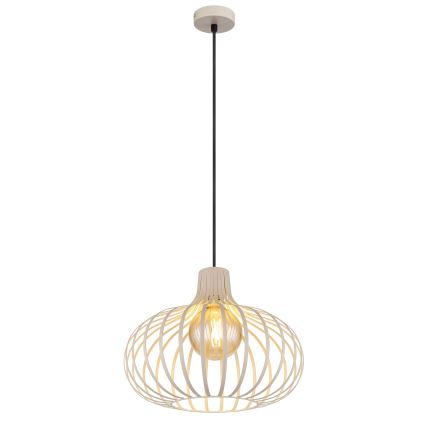Globo - Lustr na lanku 1xE27/40W/230V béžová