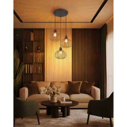 Globo - Lustr na lanku 3xE27/40W/230V