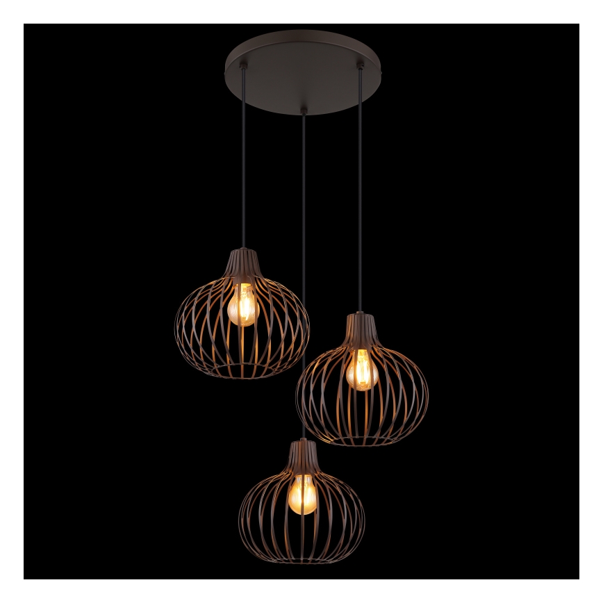 Globo - Lustr na lanku 3xE27/40W/230V