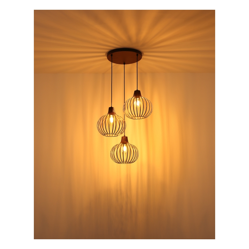 Globo - Lustr na lanku 3xE27/40W/230V