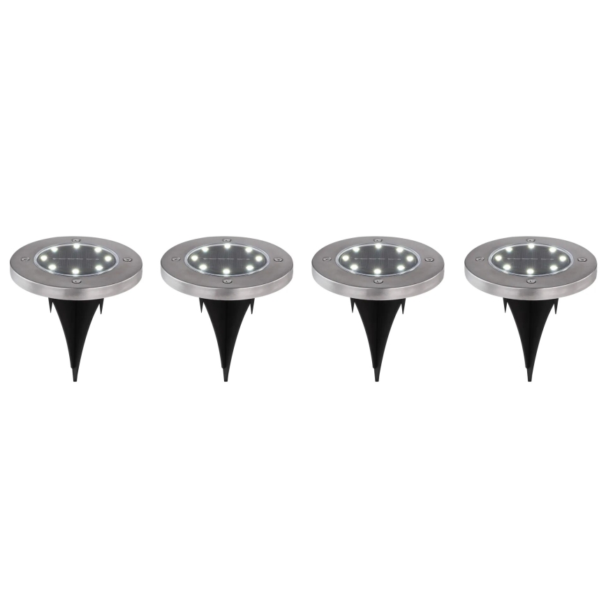 Globo - SADA 4x LED Solární svítidlo LED/0,1W/3V IP44 300 mAh