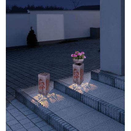 Globo - LED Solární svítidlo s květináčem LED/3V IP44 300 mAh