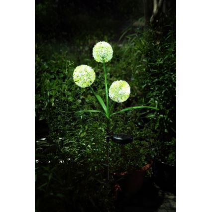 Globo  - LED Solární svítidlo 3xLED/0,06W/3V 5000K IP44 žlutá