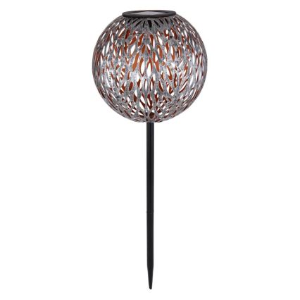 Globo - LED Solární svítidlo LED/0,06W/1,2V stříbrná IP44 180x540 mm