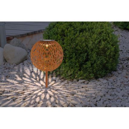Globo - Solární svítidlo LED/0,06W/1,2V rez IP44 180x540 mm