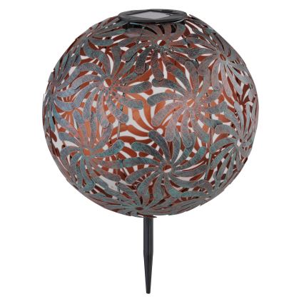Globo - Solární svítidlo LED/0,06W/1,2V šedá IP44 260x370 mm