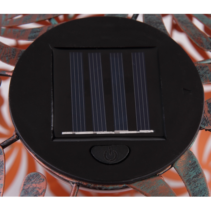 Globo - Solární svítidlo LED/0,06W/1,2V šedá IP44 260x370 mm