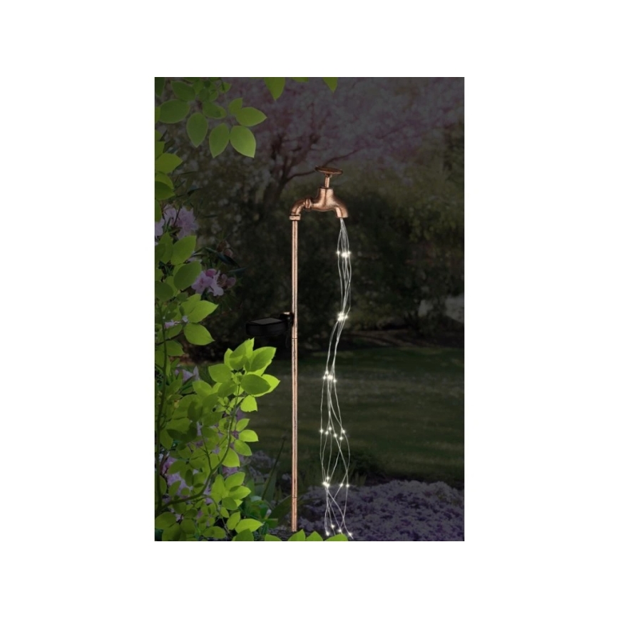 Globo - LED Solární svítidlo LED/3V IP44 300 mAh kohoutek