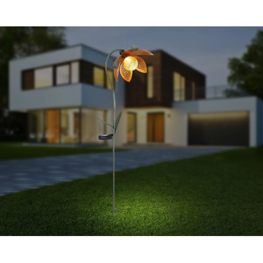 Globo - LED Solární svítidlo LED/3,2V IP44 200 mAh květ