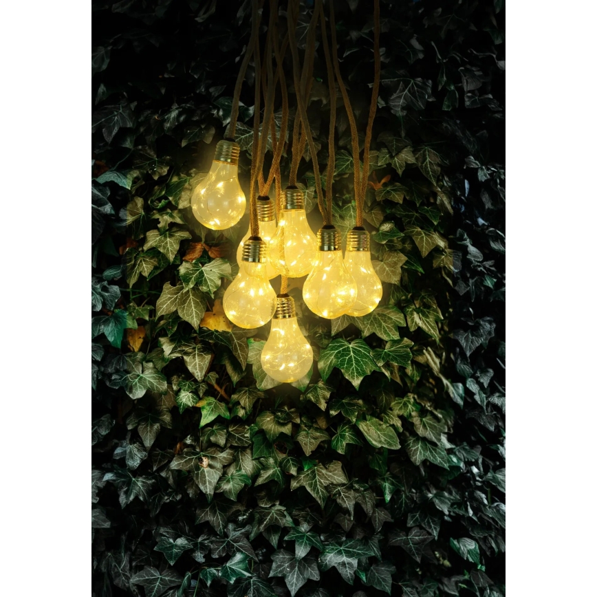 Globo - LED Solární dekorační řetěz 50xLED/0,06W/3,2V 570 cm IP44