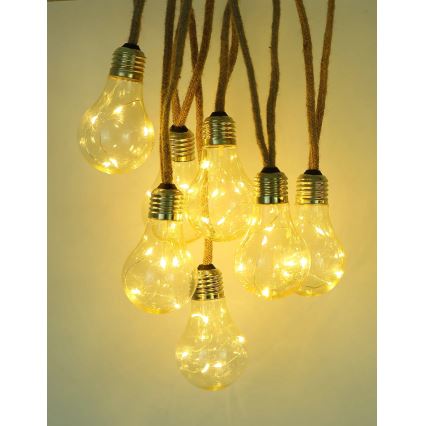 Globo - LED Solární dekorační řetěz 50xLED/0,06W/3,2V 570 cm IP44