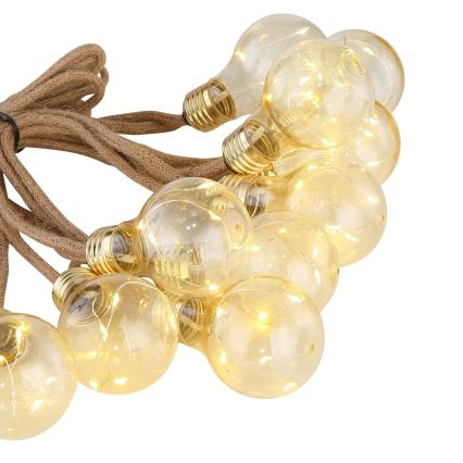 Globo - LED Solární dekorační řetěz 50xLED/0,06W/3,2V 570 cm IP44