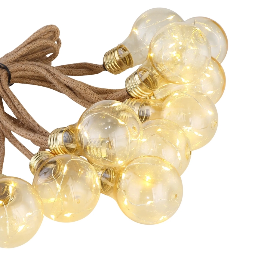 Globo - LED Solární dekorační řetěz 50xLED/0,06W/3,2V 570 cm IP44