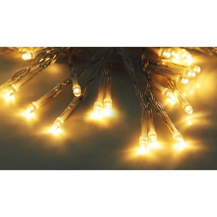 Globo - LED Solární řetěz 20 m 120xLED/2,4V 2xAAA IP44 600 mAh