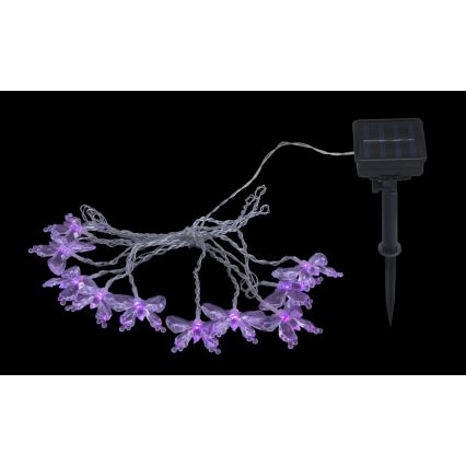 Globo - LED RGB Dekorační řetěz 10xLED/0,06W/3,2V 470 cm IP44